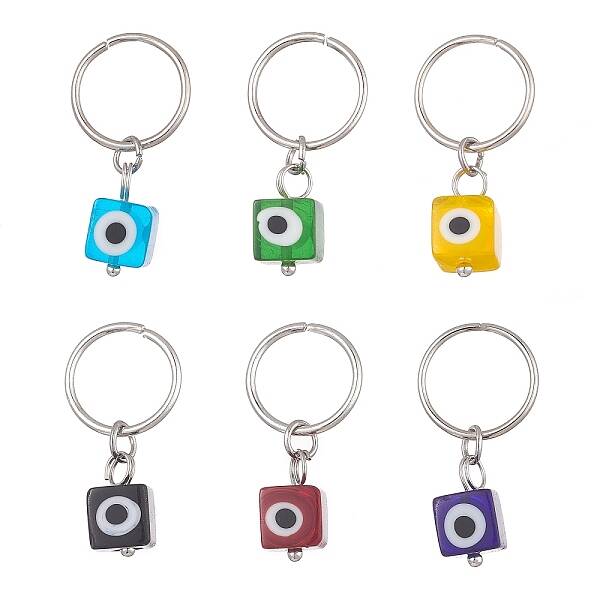 Handmade Lampwork Braiding Hair Pendants Decoration Clips