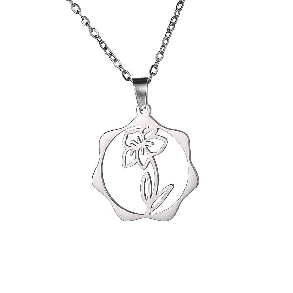 Non-Tarnish Stainless Steel Pendant Necklaces