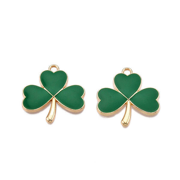 Rack Plating Alloy Enamel Pendants