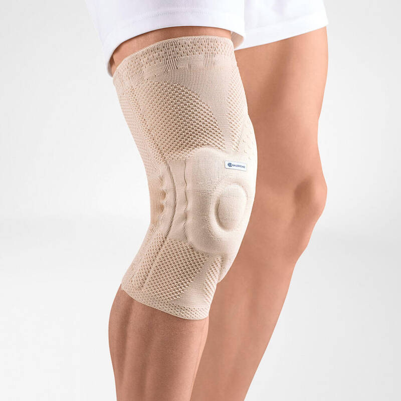 Bauerfeind GenuTrain A3 Compression Knee Brace Right Size 2 Natural