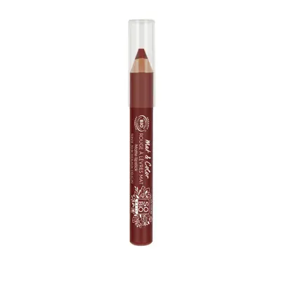 LÉa nature so bio étic Mat & Colour Lipstick Jumbo 30 Bordeaux delicate (2 g)