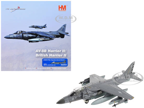 McDonnell Douglas AV-8B Plus Harrier II Aircraft 165357, VMA-231 Ace of Spades, Operation Inherent Resolve, USCENTCOM (2017...