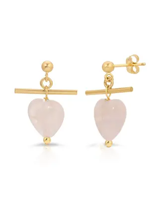 Amada Earrings | Color: Cream | Metal Color: Silver