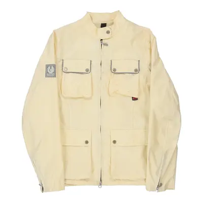 Belstaff Jacket - Medium Yellow Nylon