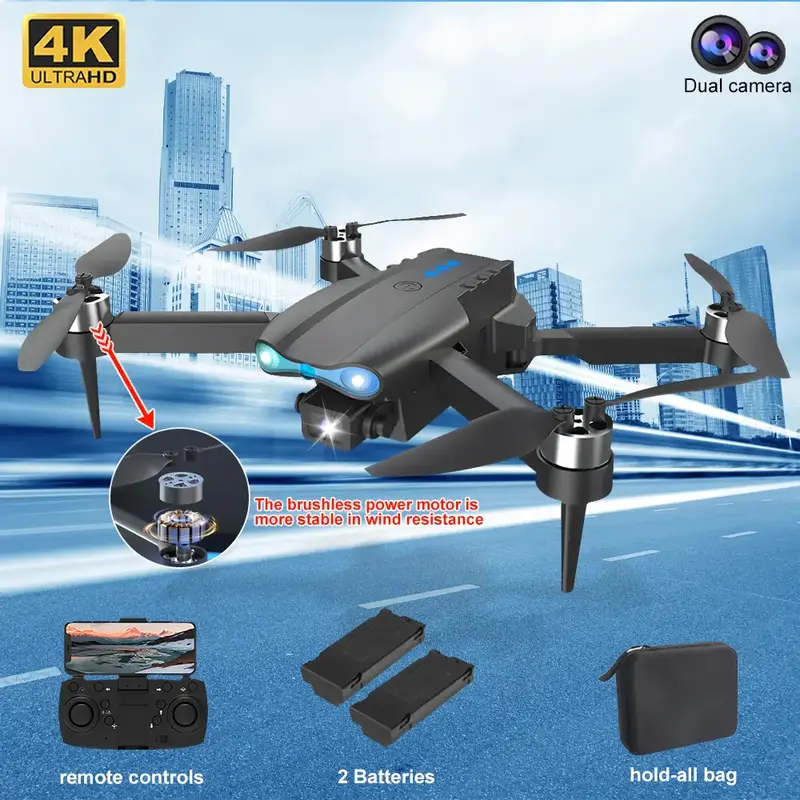 Entry-level drone, this is not a professional drone, this is more like a training drone, dual batteries, easy to operate, dua...