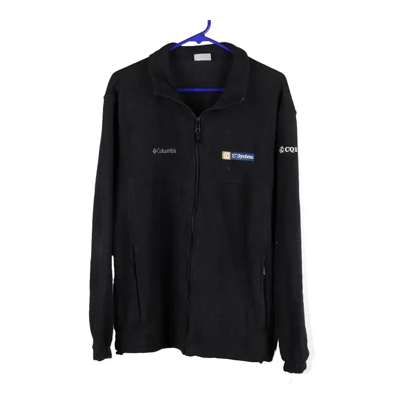 IC System Columbia Fleece - Large Black Polyester