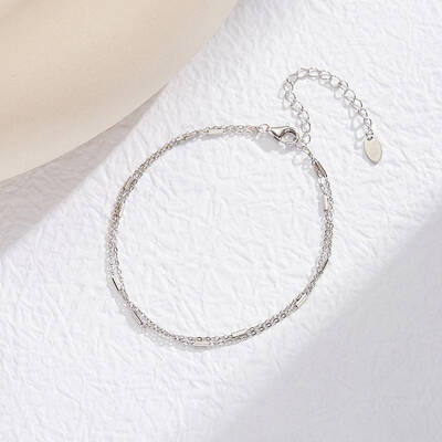 S925 Sterling Silver Multi-strand Bracelets