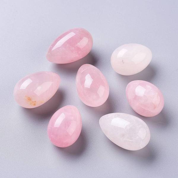 Natural Rose Quartz Egg Stone