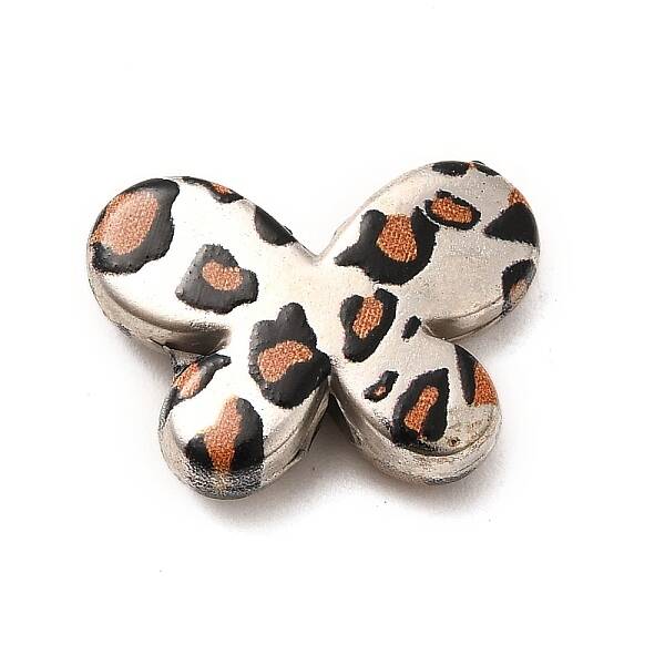 Electroplate & Spay Painted Acrylic Beads