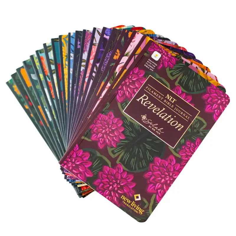 Selah by Mr. Pen New Testament Journal Set, 19 Books, NLT Translation, Bible Journaling, Softcover with Notes Space, Filament...