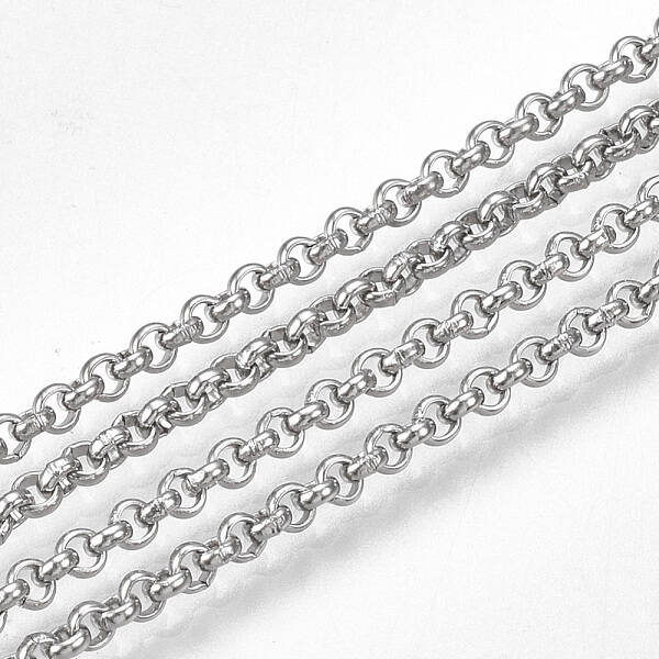 Tarnish Resistant 304 Stainless Steel Rolo Chains
