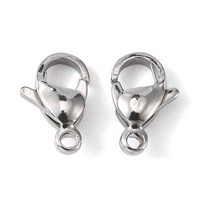 Tarnish Resistant 304 Stainless Steel Lobster Claw Clasps