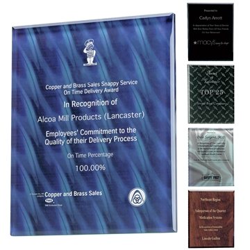 3 Customized Trillinnium Award Plaque - 8