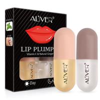 Moisturizing Lip Plumper, 2/6 Counts Natural Ginger Plumping Lip Oil Hydrating Lip Plumper, Lip Care Product for Women & Girl...