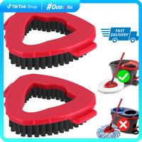 Scrub Head Refills for O-Cedar EasyWring Spin Mop 1 Tank System Spin Mop Head Refill Replace for Velida ocedar Mop Base Scrub...