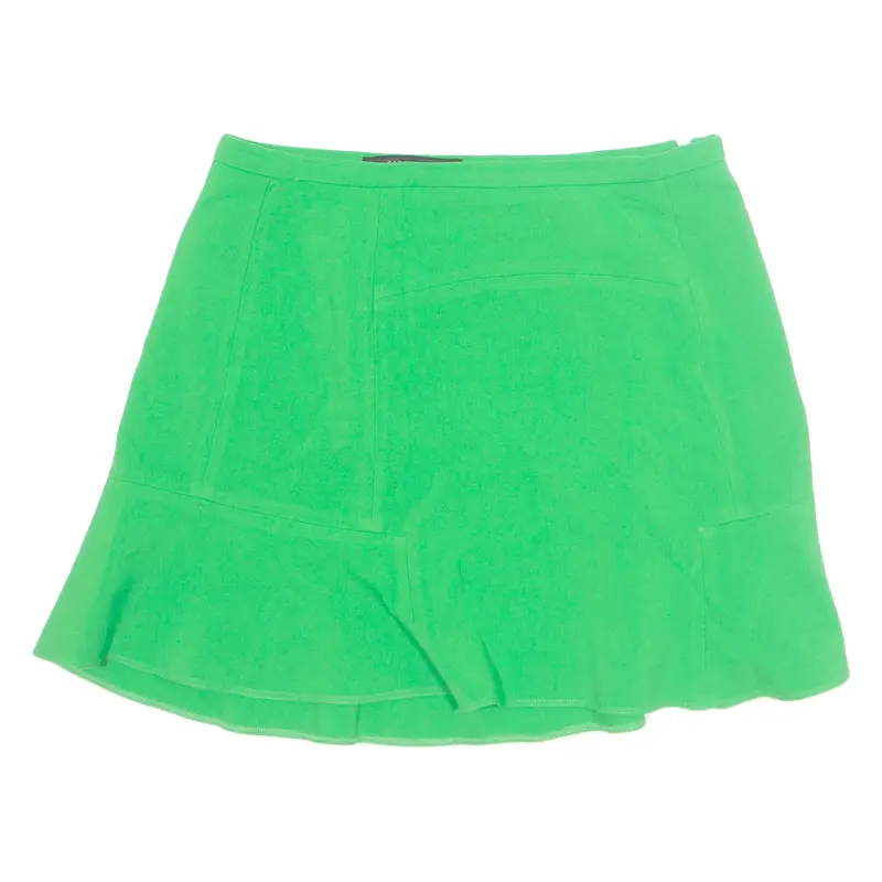 ZARA Womens Mini Skirt Green Short L