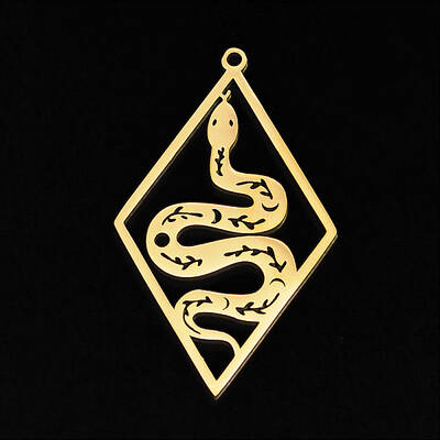 PVD Vacuum Plating 201 Stainless Steel Pendants