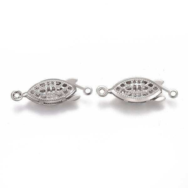 Tarnish Resistant 304 Stainless Steel Box Clasps