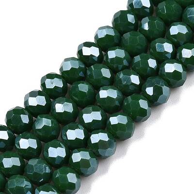 Electroplate Glass Beads Strands