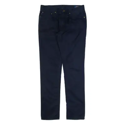 POLO RALPH LAUREN Mens Trousers Blue Slim Tapered W30 L32