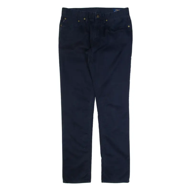 POLO RALPH LAUREN Mens Trousers Blue Slim Tapered W30 L32