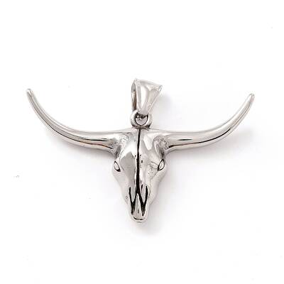 Tibetan Style 304 Stainless Steel Pendants