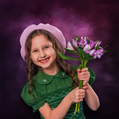 Aperturee Purple Foggy Painting Texture Photography Backdrop
