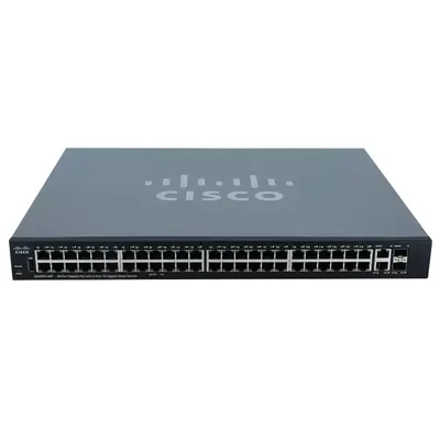 Cisco SG250X-48P | Small Business PoE 48 x Ports 1000Base-X + 4 x Uplink Ports Layer 2 Managed Gigabit Ethernet Switch