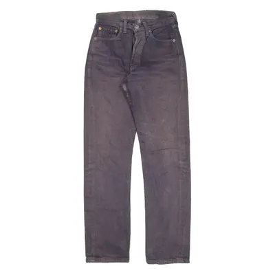LEVI'S 501 Jeans Mens Purple Regular Straight 90s W26 L32