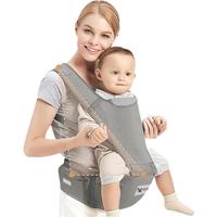 Baby Carrier with Waist Band,Cozy, Breathable Mesh Cotton, Adjustable Detachable for Babies up to 44 lbs Ergonomic Lightweigh...