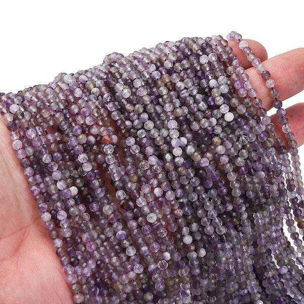 Natural Amethyst Beads Strands