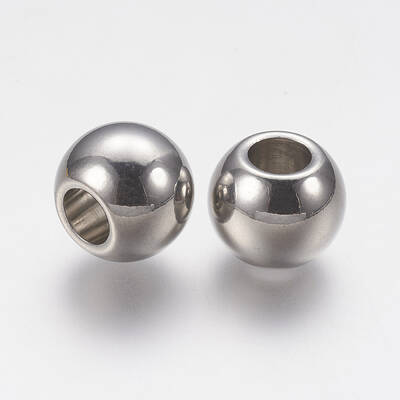 Tarnish Resistant 201 Stainless Steel Beads