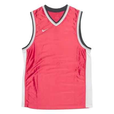 NIKE Basketball Mens Jersey Red Sleeveless USA V-Neck M