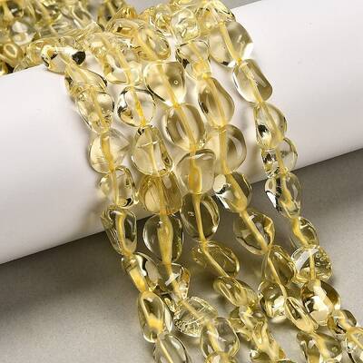 Natural Lemon Quartz Beads Strands