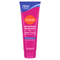 Lume Whole Body Deodorant PLUS Sweat Control Cream