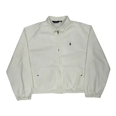 Polo By Ralph Lauren Harrington Jacket - XL White Cotton