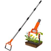 Walensee Garden Hoe for Weeding Action Hoe and Stirrup Hoe for Flower Bed, Adjustable Hula-Hoe, Scuffle Loop Hoe for Gardenin...