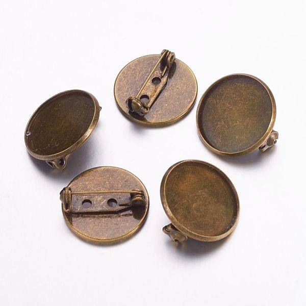 Brass Brooch Pin Findings