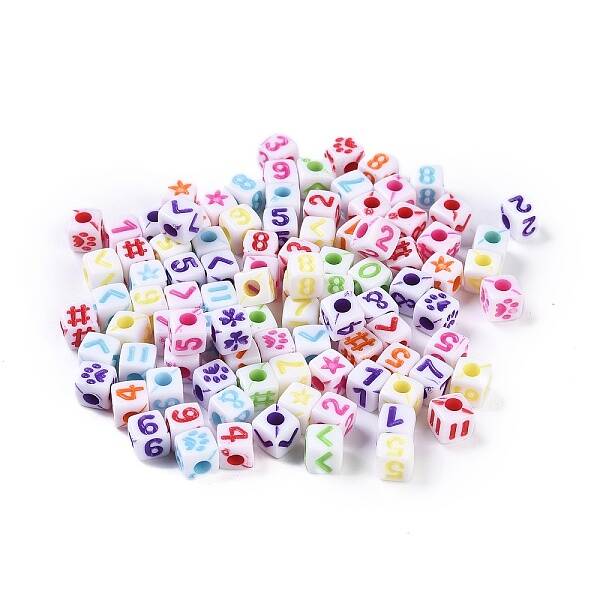Opaque Acrylic Bead