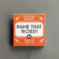 Name That Word Card Game, 50pcs/set Fun Game Cards for Friend Gatherings, Family Gatherings, Holiday Gifts, Perfect for Buyin...