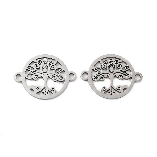 Tarnish Resistant 201 Stainless Steel Connector Charms
