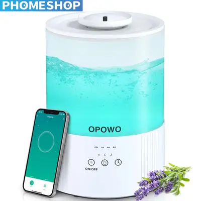 Phomeshop  OPOWO   Humidifiers for Bedroom Large Room, 2.5L Cool Mist Humidifiers for Baby Plants,  managing power, mist leve...