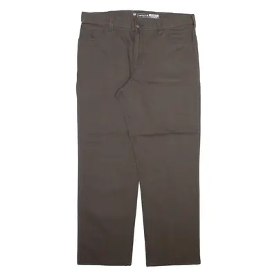 CARHARTT Mens Trousers Grey Relaxed Straight W36 L30