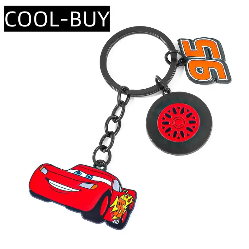 Creative McQueen keychain metal material perfect gift for boyfriend and fans