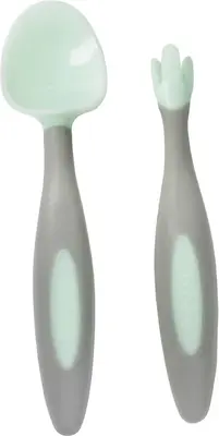 B.Box Gelato Cutlery Children's cutlery Pistachio 9m+ 2 pcs