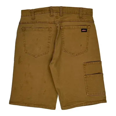 Dickies Carpenter Shorts - 32W 11L Brown Cotton Blend | Size: 32″ waist