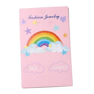 Paper Jewelry Display Cards for Necklace