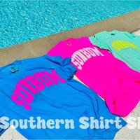 Sun Bum puff print Comfort Colors Tee | summer comfort colors t shirt | Trendy Summer T shirt | puff print graphic tee