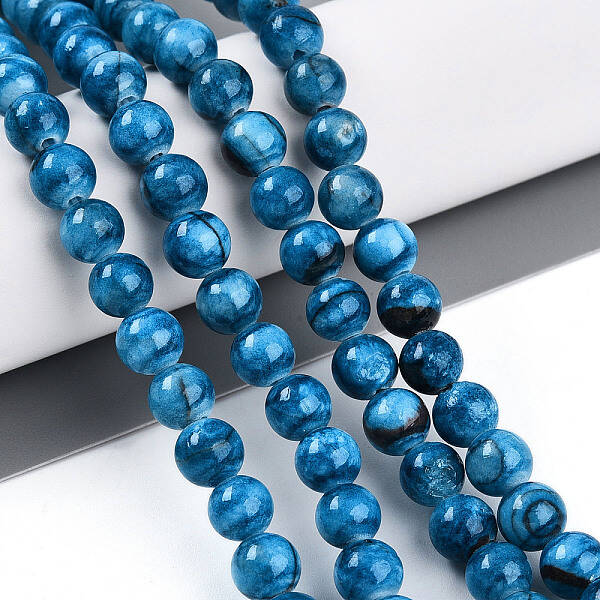 Natural Persian Jade Beads Strands