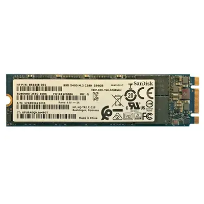 856448-001 HP 256GB Triple-Level Cell SATA 6Gb/s M.2 2280 Solid State Drive